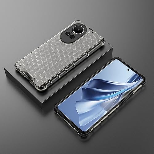 Image of Glasgow Back Case Cover Designed for [ Oppo Reno10 Pro 5G / Reno 10 Pro 5G ] (Stylish Look | Shock Proof) - Black