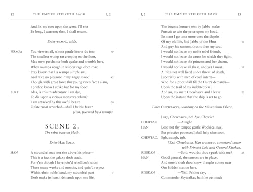 Image of William Shakespeare's The Empire Striketh Back: Star Wars Part the Fifth (Shakespeare Star Wars, 5)