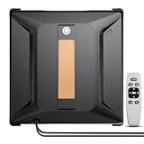 Ehomfory Fensterputzroboter, Automatischer Sprühfunktion, 3 Reinigungsmodi, Intelligenter Wegplanung, Kantenerkennung, 100 ml Wassertank für Fenster im Innen und Außenbereich