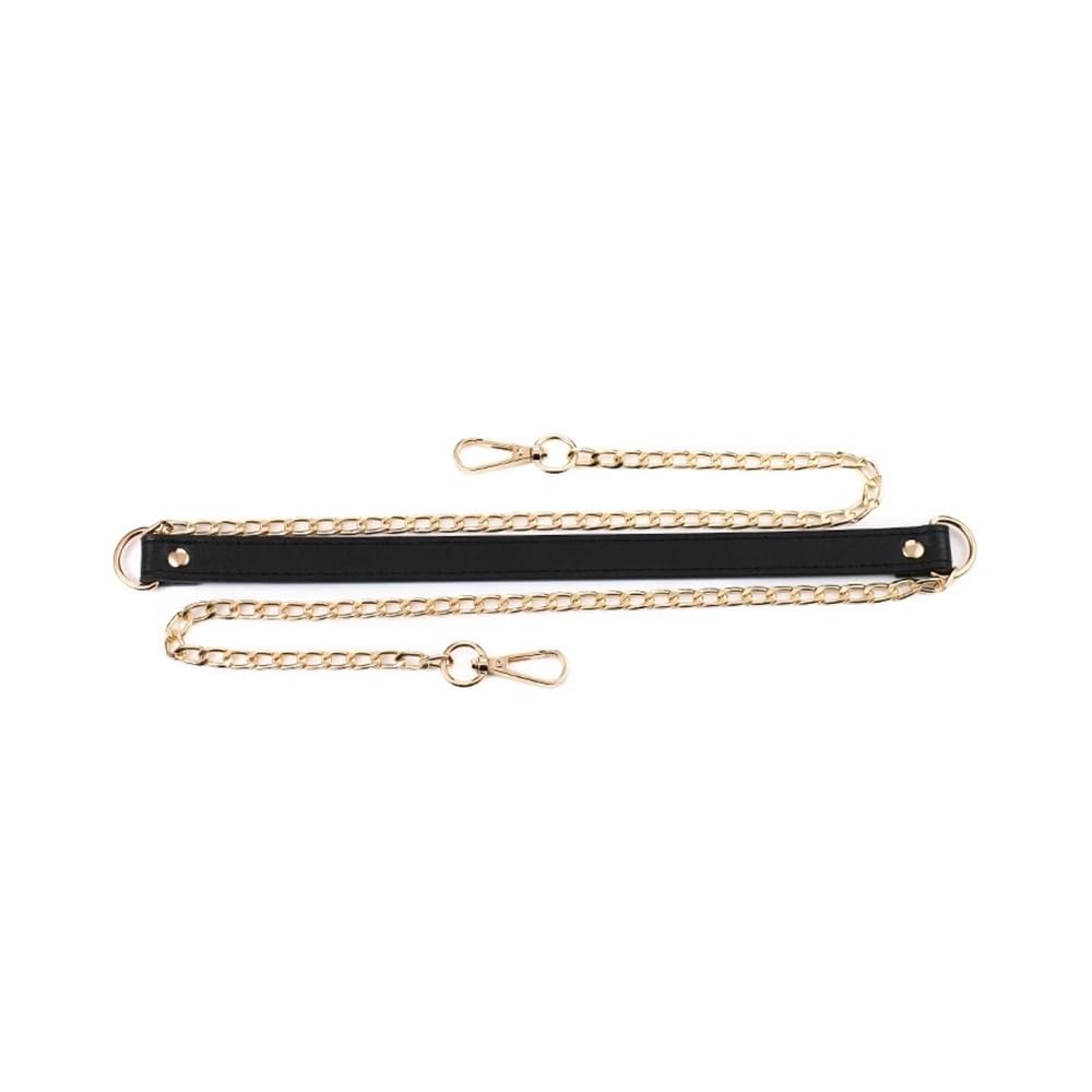 Cadena de metal de 120 cm para bolso cruzado, multifunción, multifunción, accesorios de bolsa duradera multicolor