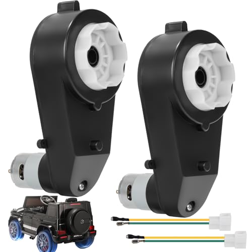 2Pcs 24V 40000RPM Kids Ride On Car Gearbox Motor 24V RS550 40000RPM Drive Engine Match Kids Ride On Toys Car Gearbox