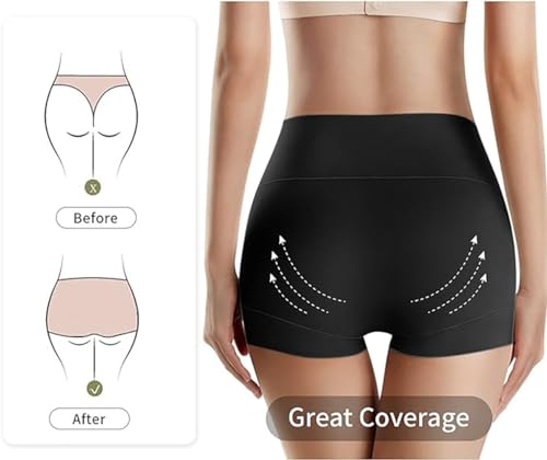 Image of Ultimate Comfort cotton underwear for women,high waisted, Full Coverage, panties for women 4 Pack