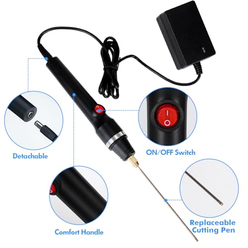 Miniatura 3 de Sockywin Cortador De Espuma Eléctrico 4 En 1 100-240 V Cortador De Poliestireno En Hilo Caliente Para Plásticos Y Cortadora Poliestireno Para Bordes De Corte, Epp, Kt, Pve Proyectos De Bricolaje