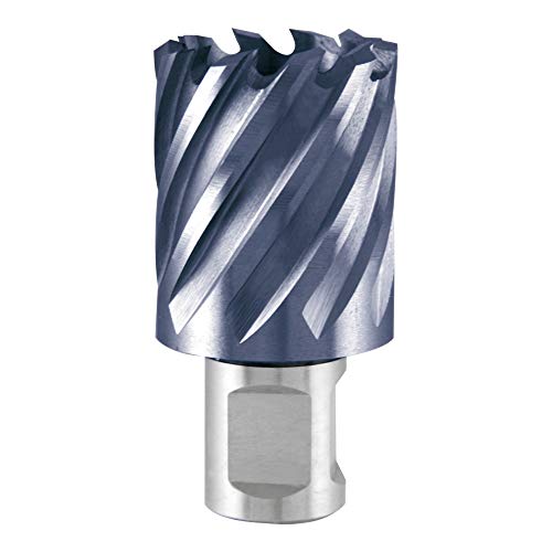 Ruko HSS Kernbohrer mit 3/4 Zoll Weldon Schaft, CBN geschliffen, TiAlN Finish, Ø 12,0 mm, Länge 63,0 mm, R108212F
