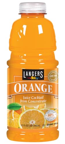 Langers Orange Cocktail, 32 Fl Oz (Pack of 12)