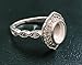 925 Sterling Silver Handmade 8x6 MM Oval Bezel Ring With CZ Setting On Band, Blank Oval Bezel For Resin, Ashes, Gemstone Work.