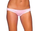 BODYZONE Women's Scrunch Hip Half Back, Baby Pink, One Size