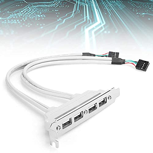 Fasient Staffa per Pannello Posteriore USB 4