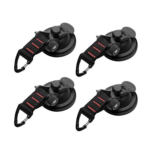 ORETG45 Ventouse multifonction en polyuréthane avec crochet de fixation pour auvent latéral de voiture, bâche de camping (60 mm) Cover