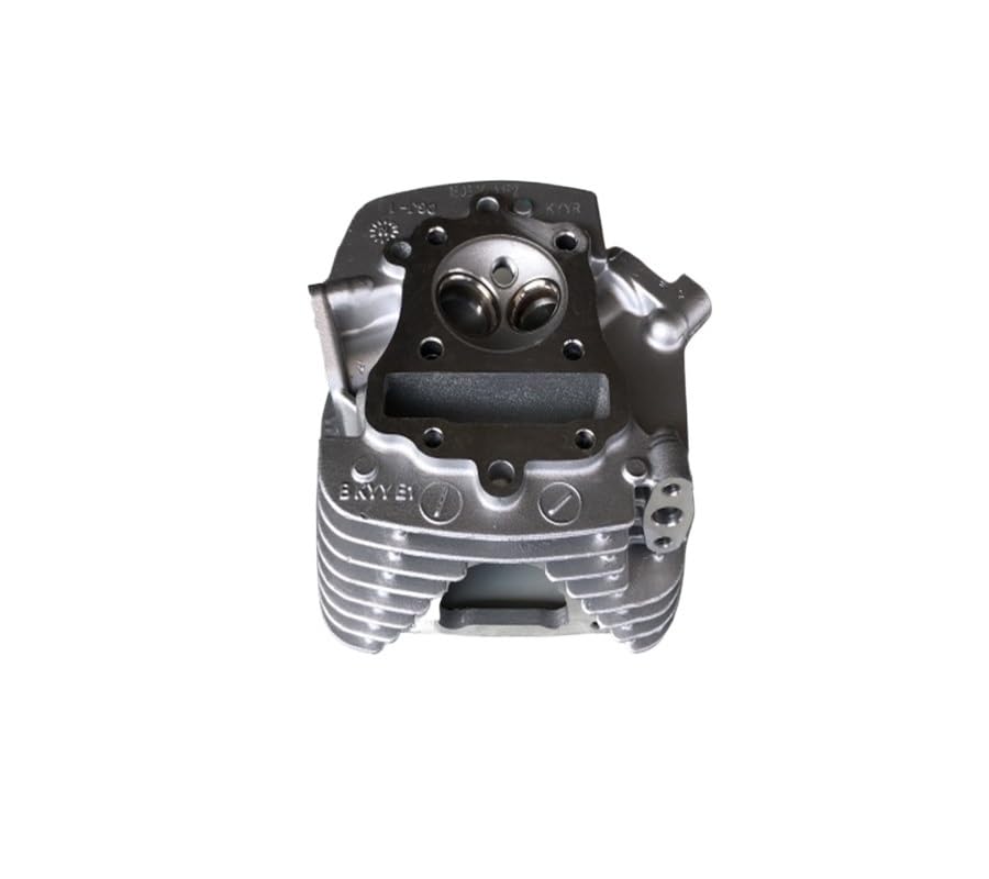 Ensemble culasse de moto CB125 en aluminium argenté haute dissipation