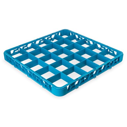 Carlisle FoodService Products RE2514 OptiClean 25 Compartment Divided Glass Rack Extender...