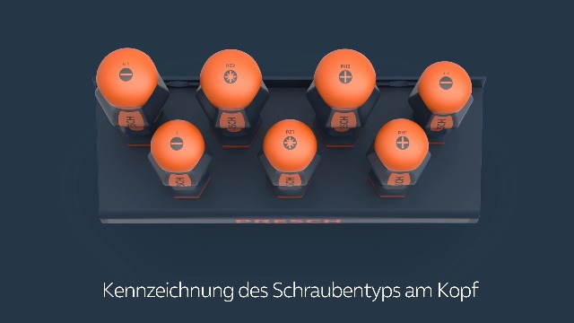 10-teiliges Schraubendreher-Bit Set – Schlitz, Kreuz, Sicherheitsstern, Magnetisch, 1/4 Zoll