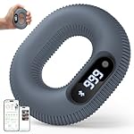 Smart Grip Strength Trainer with Bluetooth APP - Squeeze to Play Games & Scroll TikTok Hands-Free, Soft Silicone, Portable Hand Exercise for Strength, Stress Relief & Rehab