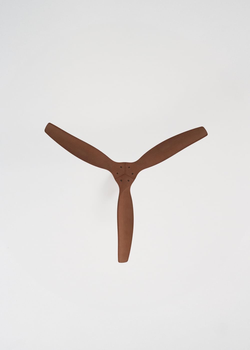 CREATE / WINDSTYLANCE M/Ventilatore da soffitto ABS nero pale effetto legno scuro con Wifi e telecomando / 40W, Silenzioso, Ø132 cm, 6 velocità, estate-inverno, doppia altezza, motore DC