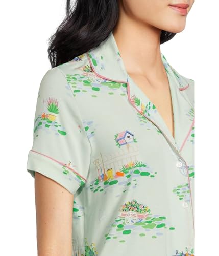 Image of kate spade new york Women's Kate Spade New York Women's Short Bottoms Pj Set