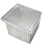 Pack anti-atascos Paragravillas + Tapa Plana acero inoxidable: 180x180mm / 188x188mm. Cubiertas invertidas, terrazas, jardín, fuentes. Rejinox