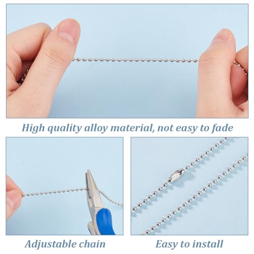 Image of 12 Pcs Enamel Butterfly Ceiling Fan Pull Chain Extender, 6 Colors 13.3inch(33.8cm) Adjustable Decorative Extension Connector Alloy Fan String Chain Ornaments for Lighting Lamp Fan Decor