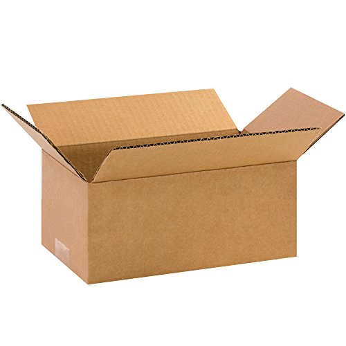 Image of BOX USA Shipping Boxes 11 inchL x 6 inchW x 4 inchH 25-Pack Long Corrugated Boxes for Moving, Shipping, Mailing, Packing, Packaging and Storage