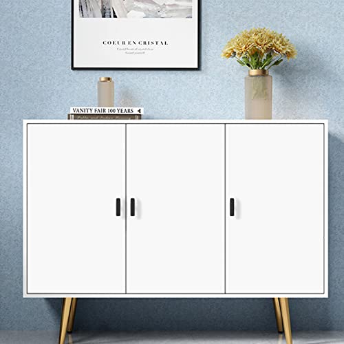 Image of Probrico 15 Pack| Flat Black Single Hole Cabinet Knobs 2 inch Drawer Handle Pulls Kitchen Cupboard T Bar Knobs Stainless Steel Furniture Hardware