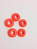 10 Orange Silicone Grommet 5/16