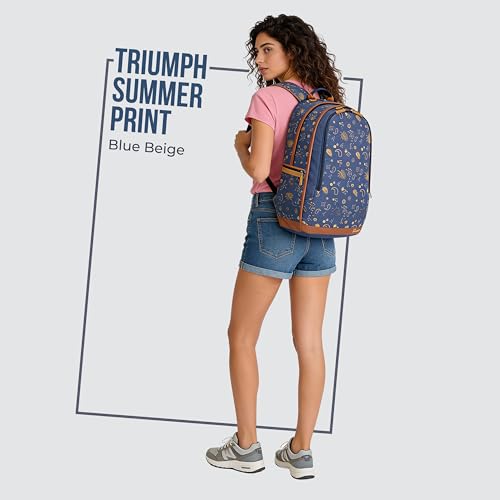Gear Triumph Backpack Navy Blue-Beige (BKPTRMP520522)