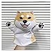 Fangzwl Burattino di Mano Peluche Giocattolo farcito Bambola Cartone Animato Animale Shiba Akita Cane Mano Pupazzo Bedtime Amico Amico Sleepy Story Regalo di Compleanno Natale 1pc (Color : Style 2)