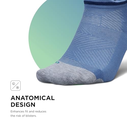 Image of Feetures Elite Max Cushion No Show Tab - Running Socks for Men & Women, Athletic Compression Socks, Moisture Wicking