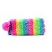 Produktbild LU KU Aufbewahrungsbox Tasche, Neue einzigartige Kosmetiktasche Regenbogen plüsch Bleistift Tasche Student schreibwaren Aufbewahrungstasche tragbare haushaltsaufbewahrungstasche,B