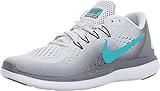 NIKE New Women's Flex 2017 RN Running Shoe Platinum/Jade 6.5