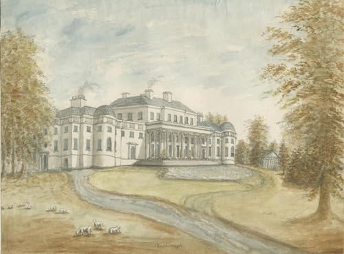 Peinture Shugborough Hall Stebbing Shaw pour décoration salon moderne et élégant
