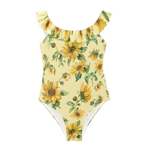 Traje de baño para niñas Yoogain bañador elástico ligero y suave de playa infantil