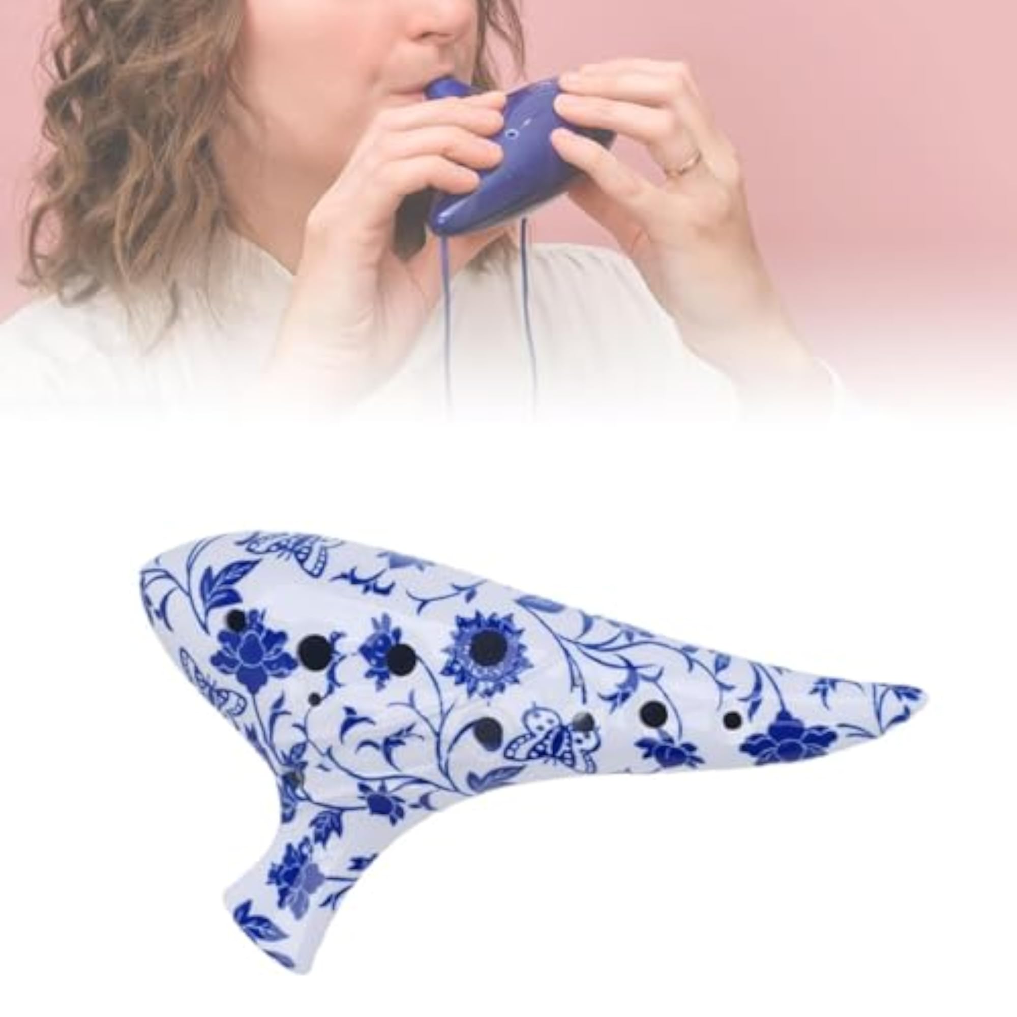 12 Hole Ocarina Practical Elegant Resin Accessory