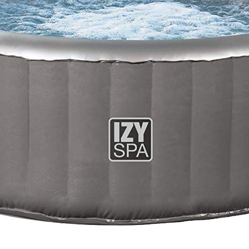 NETSPA IZY - Pack de spa hinchable, 2+1 lugares, incluye lona para el suelo y cobertor SPARO
