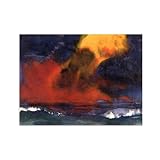 SDYSKKUG Emil Nolde Berühmte Gemälde Druck auf Leinwand. 