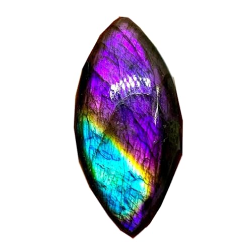 Labradorite naturelle 40x20x8mm gemme pour créer un pendentif bohème fait main