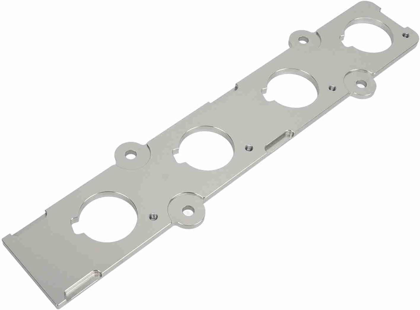 Coil On Plug Adapter Plate COP Conversion Adapter Plate Replacement for B Series B16 Ideal for B18 Made of CNC Machined Billet Aluminum with Black Anodized Finish (Silver)