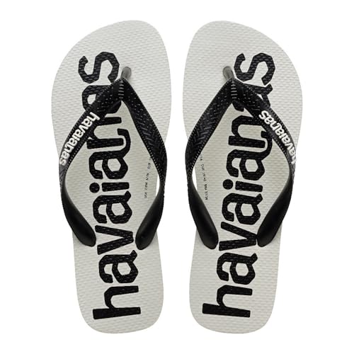 Havaianas   Top Logomania 2, Chanclas con Diseño Moderno y Logo Estampado, Cómodas y Duraderas, Suela Antideslizante, Adultos, Unisex
