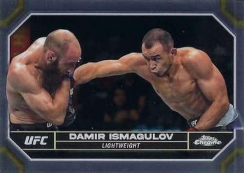 2024 TOPPS CHROME UFC #52 DAMIR ISMAGULOV MMA OFFICIAL TRADING CARD OF UFC