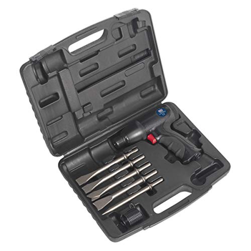 Sealey Sa613 Air Hammer Kit Composite Premier - Medium Stroke