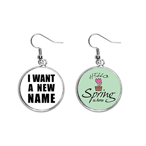 Pendientes de primavera perfectos para regalar con un colgante decorativo único