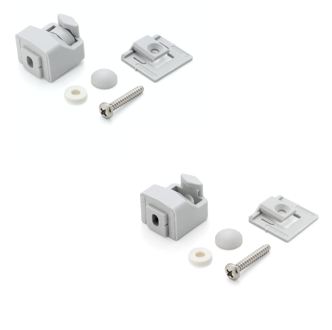 Roulettes pour porte de douche KR1 accessoires de rechange haut et bas x2