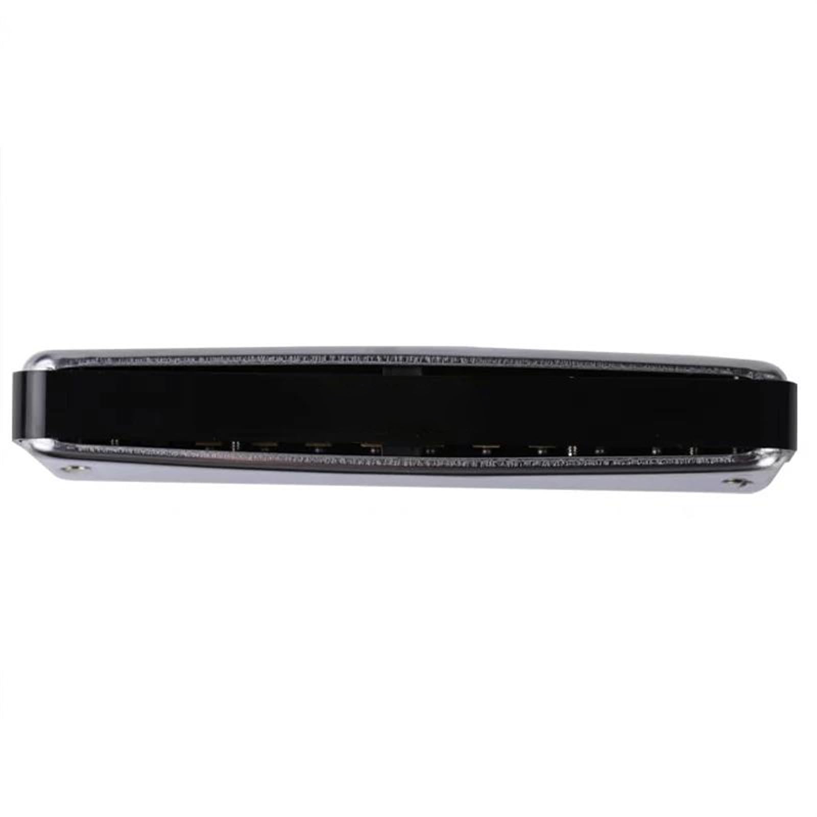 10 Fori Armonica Sliver C/D/E/F/A/G/E Diatonico Pop Folk Organetto A Bocca Professiona Strumento Musicale armonica a bocca professionale (Color : Key of Gb)