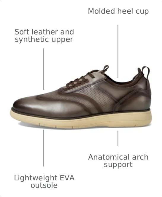 Image of Stacy Adams Edgewood Wing Tip Elastic Lace