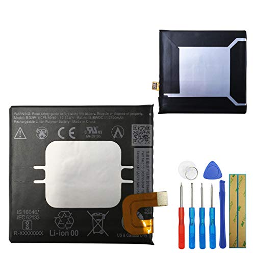 Batteria di ricambio G011A-B BG2W compatibile con Google Pixel 2 5.0 2700mAh 3.85V con strumenti