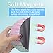 4pcs Feelings Wheel Magnetic Stickers Therapy Emotion Wheel Soft Magnet Mental Health Chart Sign Emotional Gifts for Social Worker School Counseling Office Decor