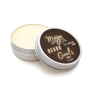 Beard Balm for Men – Cocoa Lust – Deep Conditioning Mustache & Beard Care for Growth, Softening, Grooming, & Styling – Shea Butter, Beeswax, & All Natural Oils – 2oz