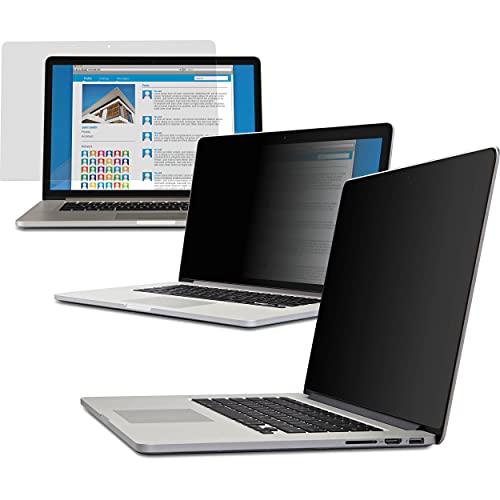 Image of 15.6 Inch Privacy Screen Filter - NO Eye Strain | Anti Blue Light + Anti Glare | No Dry Eyes | Privacy Screen Protector | Easily Removable | (16:9 Aspect Ratio) 345 mm* 194 mm Size.