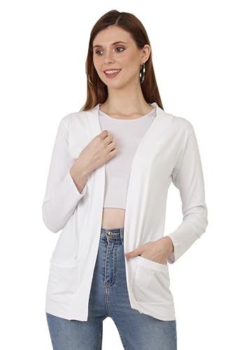 Image of Women's Cotton Pocket Shrug