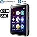 Produktbild CCHKFEI 16GB Bluetooth MP3-Player mit 2,4 Zoll Full Touch Screen HiFi verlustfreier Metall Musik-Player Bluetooth Integrierter Lautsprecher Unterstützung FM Radio/Voice Recorder