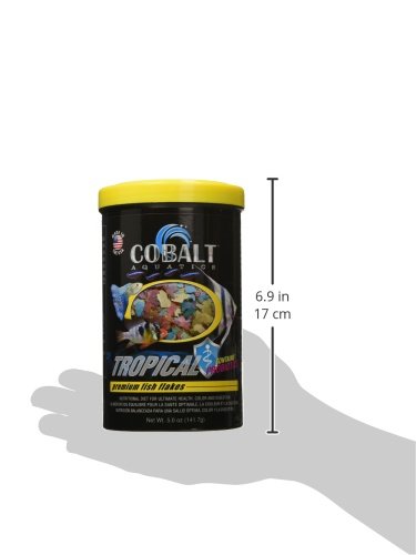 Cobalt Aquatics 2002N Premium Tropical With Blue Flakes Fish Food thumb #2